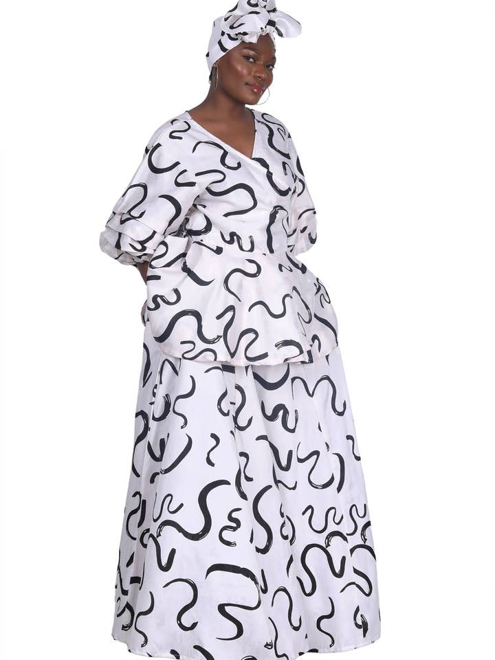 2 Piece Palazzo Set APS-25073-B078 for wholesale by Advance Apparels