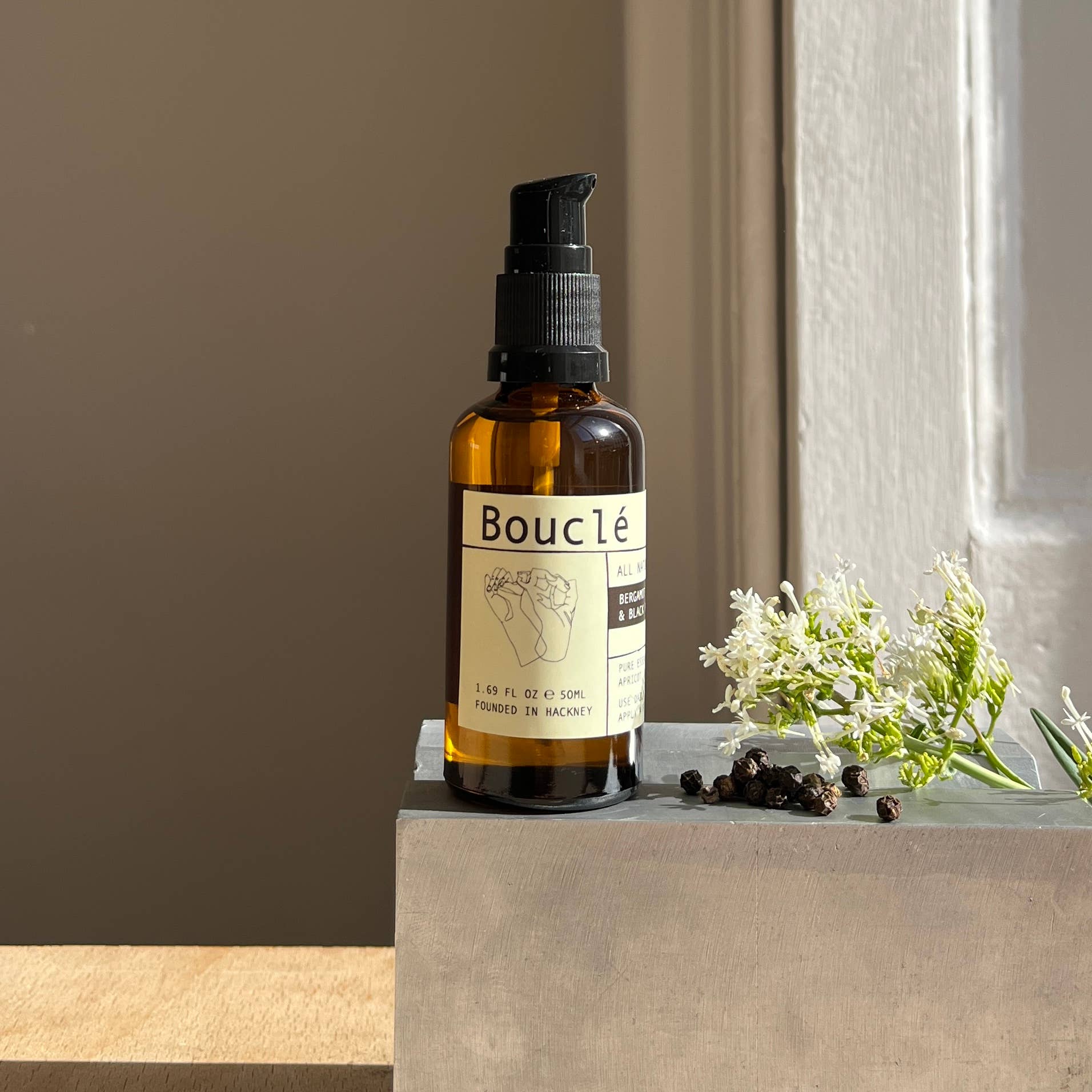 Bouclé - Wholesale Beard Styling Product - Bergamot & Black Pepper All Natural Beard Oil