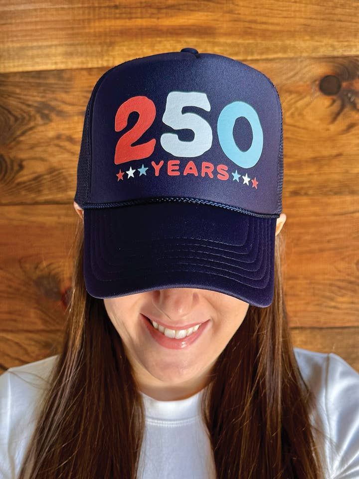 "250 Years" Trucker Hat for wholesale by SOUTHERN FRIED DESIGN BARN