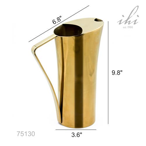 India Handicrafts Inc – wholesale Kanna – Gyllene polerad kanna2