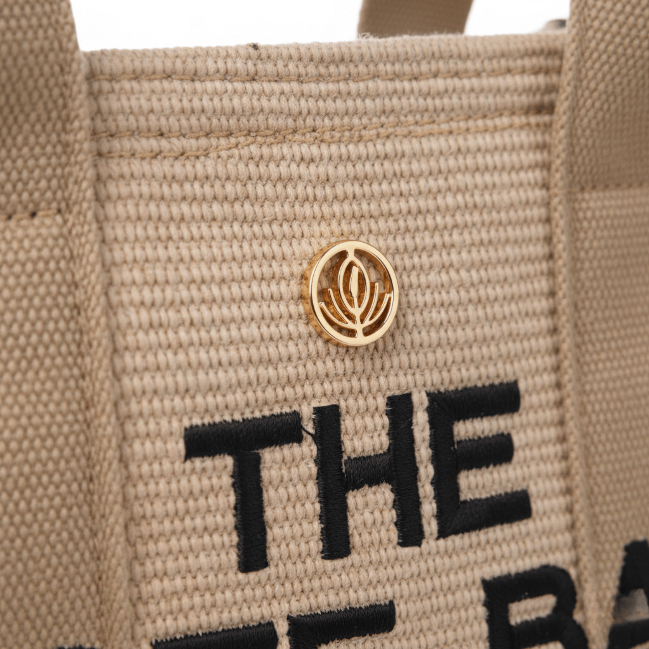 VIA FIORE – Engroshandel Tote bag - Dame – VIA FIORE Canvas Tote Taske med Sort Kant6