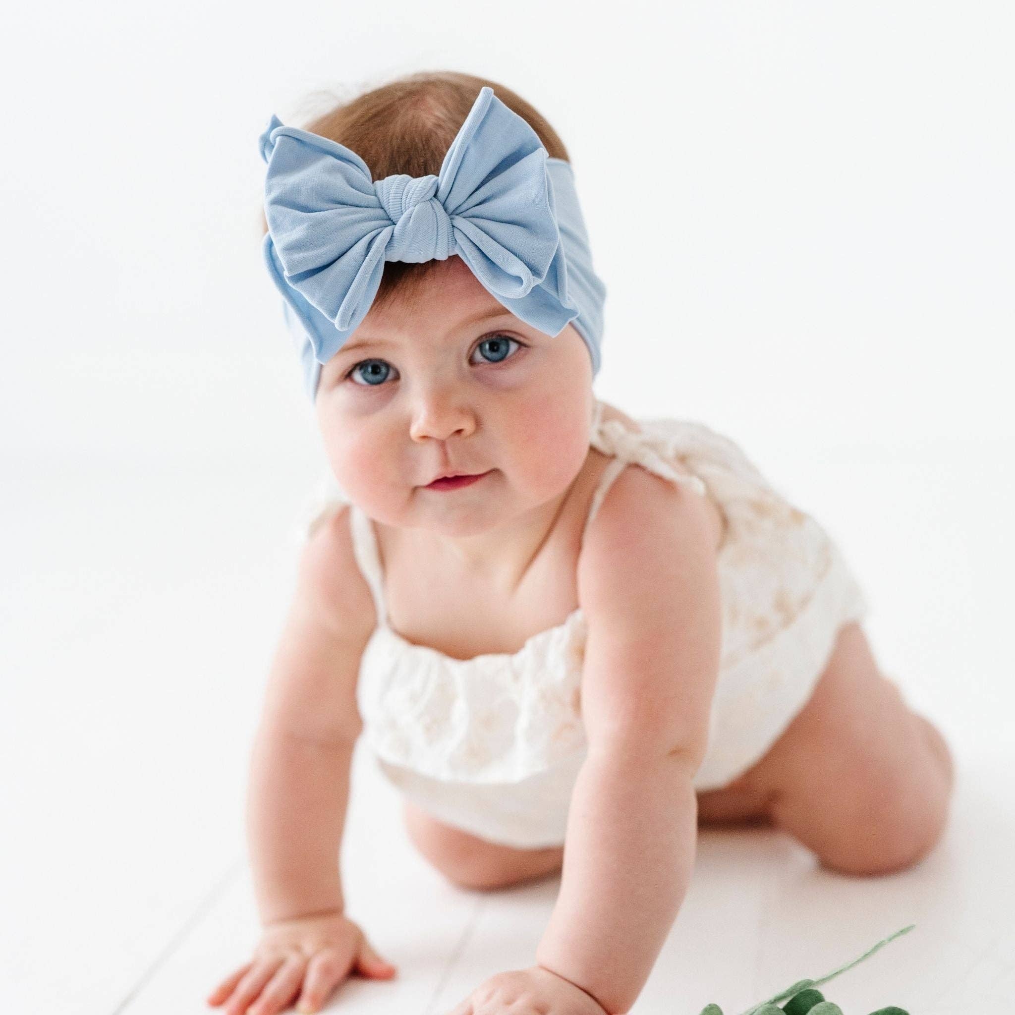 Baby Bling Bows - Wholesale Hair Bow - Baby - Baby Bling® FAB-BOW-LOUS® soft nylon bow headband9