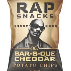 Mr. YuYu's Chililicious Candy - Wholesale Chips - Rap Snacks Chips Snoop Dog-BBQ Chedar 10 Count