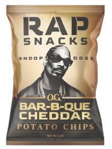 Rap Snacks Chips Snoop Dog-BBQ Chedar 10 Count for wholesale by Mr. YuYu's Chililicious Candy