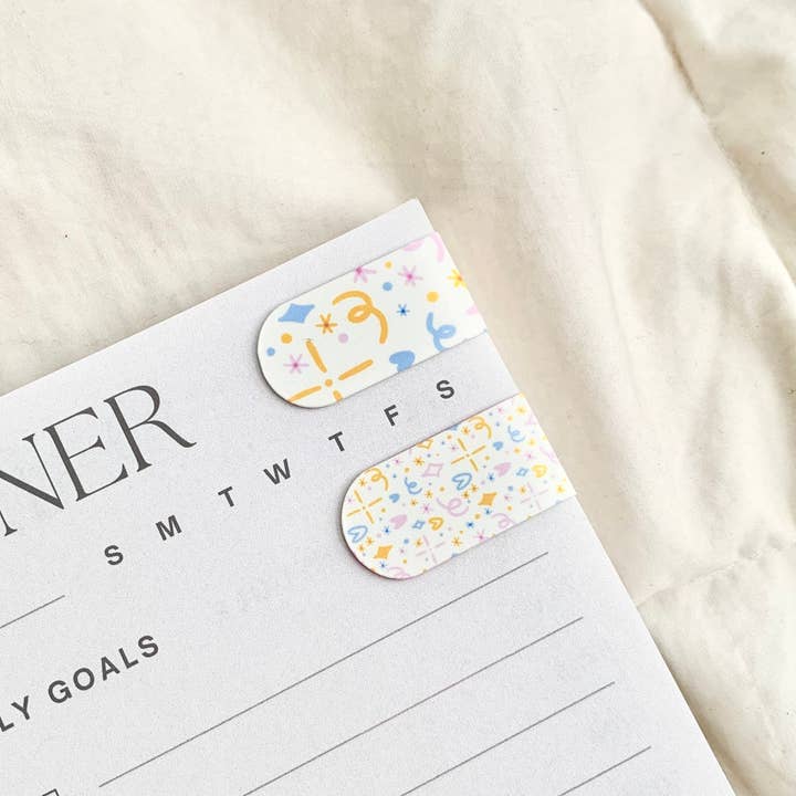 Happyish Brand - Wholesale Bookmark - Cute Magnetic Bookmarks - Trendy Book & Planner Accessories
