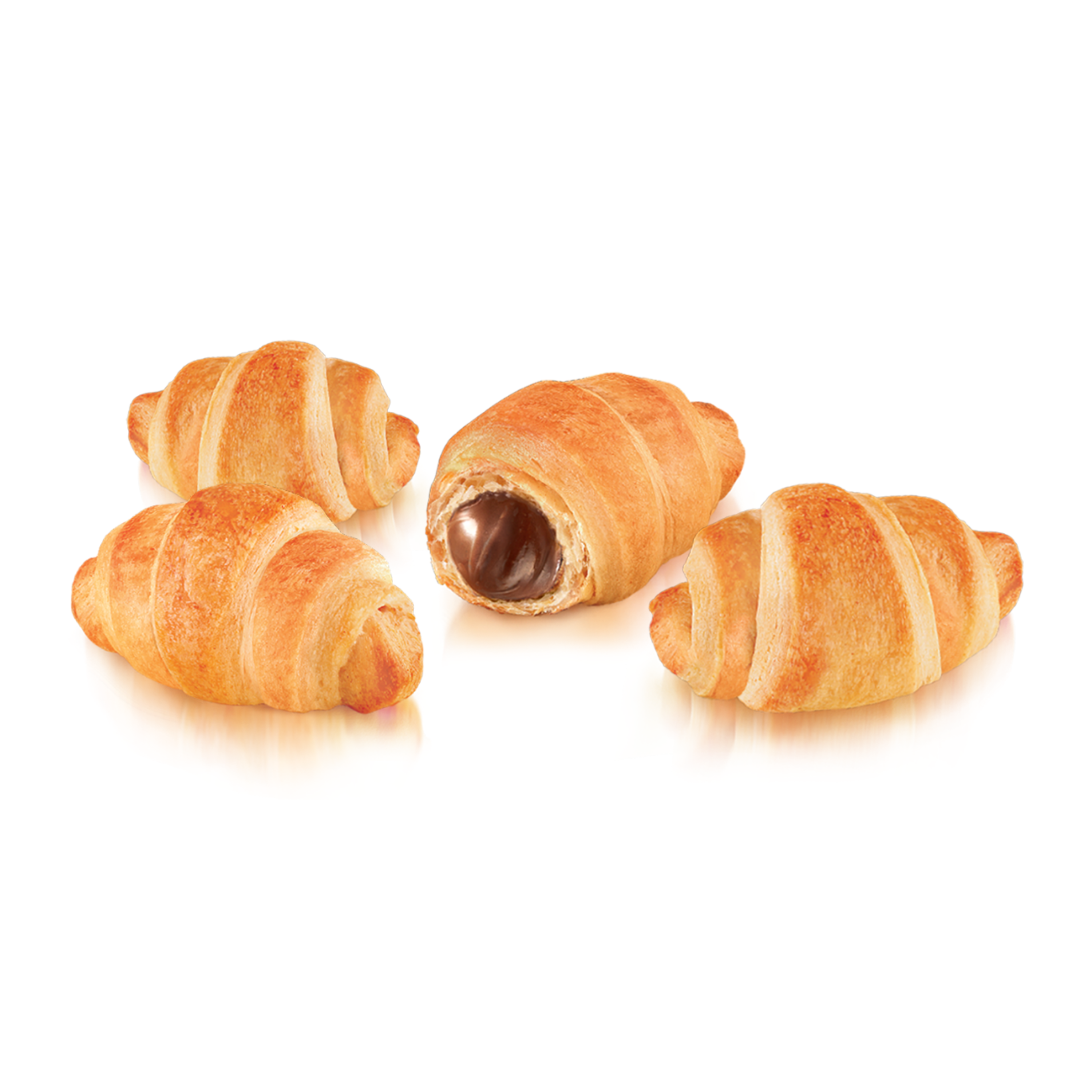 7days Snacks - Wholesale Cookie - Mini Croissant Pouches, Chocolate Filling (Pack of 30)2
