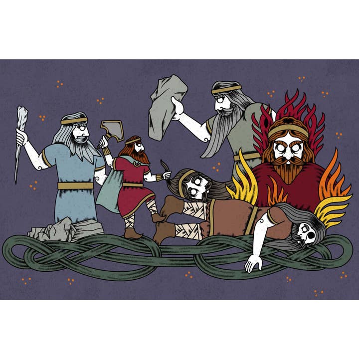 Red Wheel/Weiser LLC - Wholesale Folklore & Mythology - Thor: An Illustrated Guide to the Thunder God7