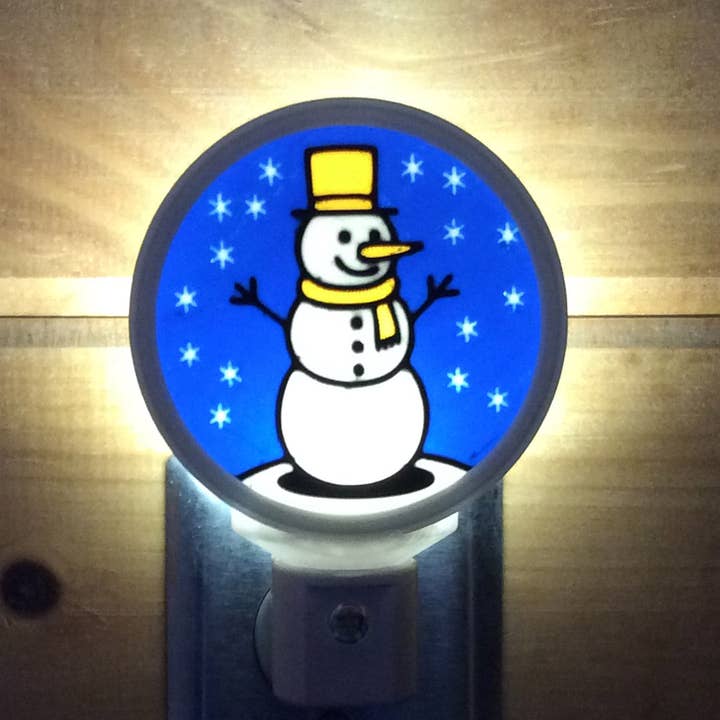 Snowman LED Nightlight for wholesale by G3 Studios