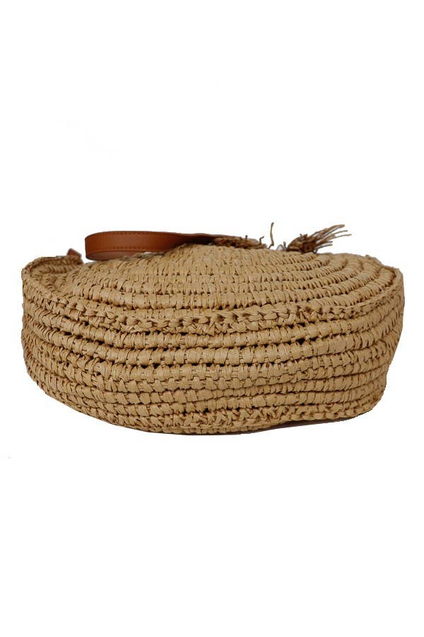 Cap Zone - Wholesale Beach Bag - Boho Rattan Paper Straw Crochet  Weaved  bag10