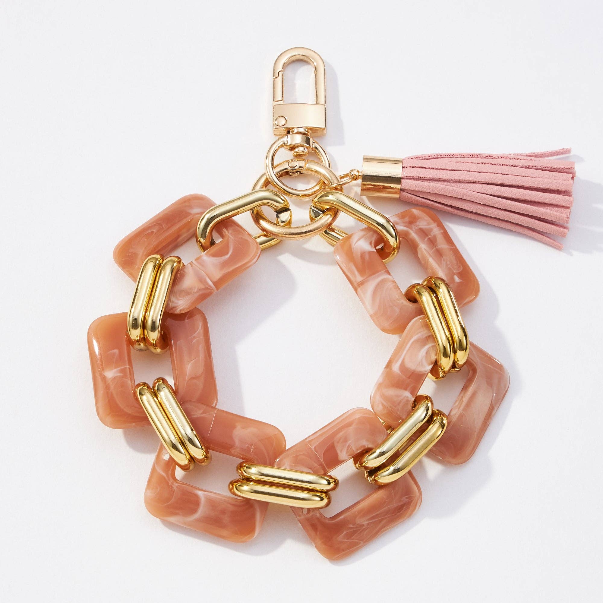 Frem - Venta al por mayor Pulseras llavero - Llaveros de pulsera con cadena gruesa de resina3