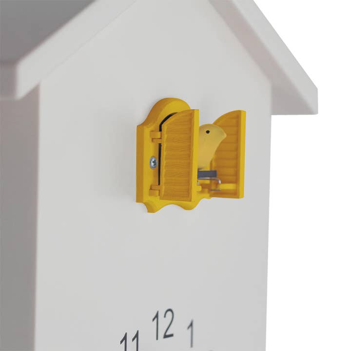 Walplus - Wholesale Wall Clock - White Cuckoo Clock - Yellow Window9