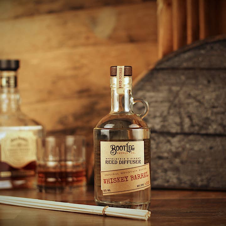 Whiskey Barrel - Reed Diffuser 375ML for wholesale by Bootleg Candle Company