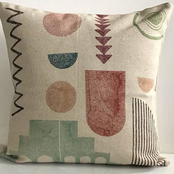 Pillow Printed 24"X24" Moorish Architecture for wholesale by natural habitat