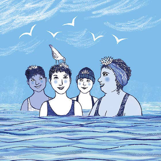 Paper Bird Publishing - Wholesale Everyday Greeting Card - Water Lilies0