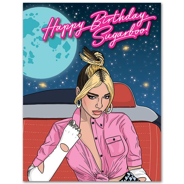 Sugarboo Sänger Geburtstagskarte für den Großhandel von THE FOUND