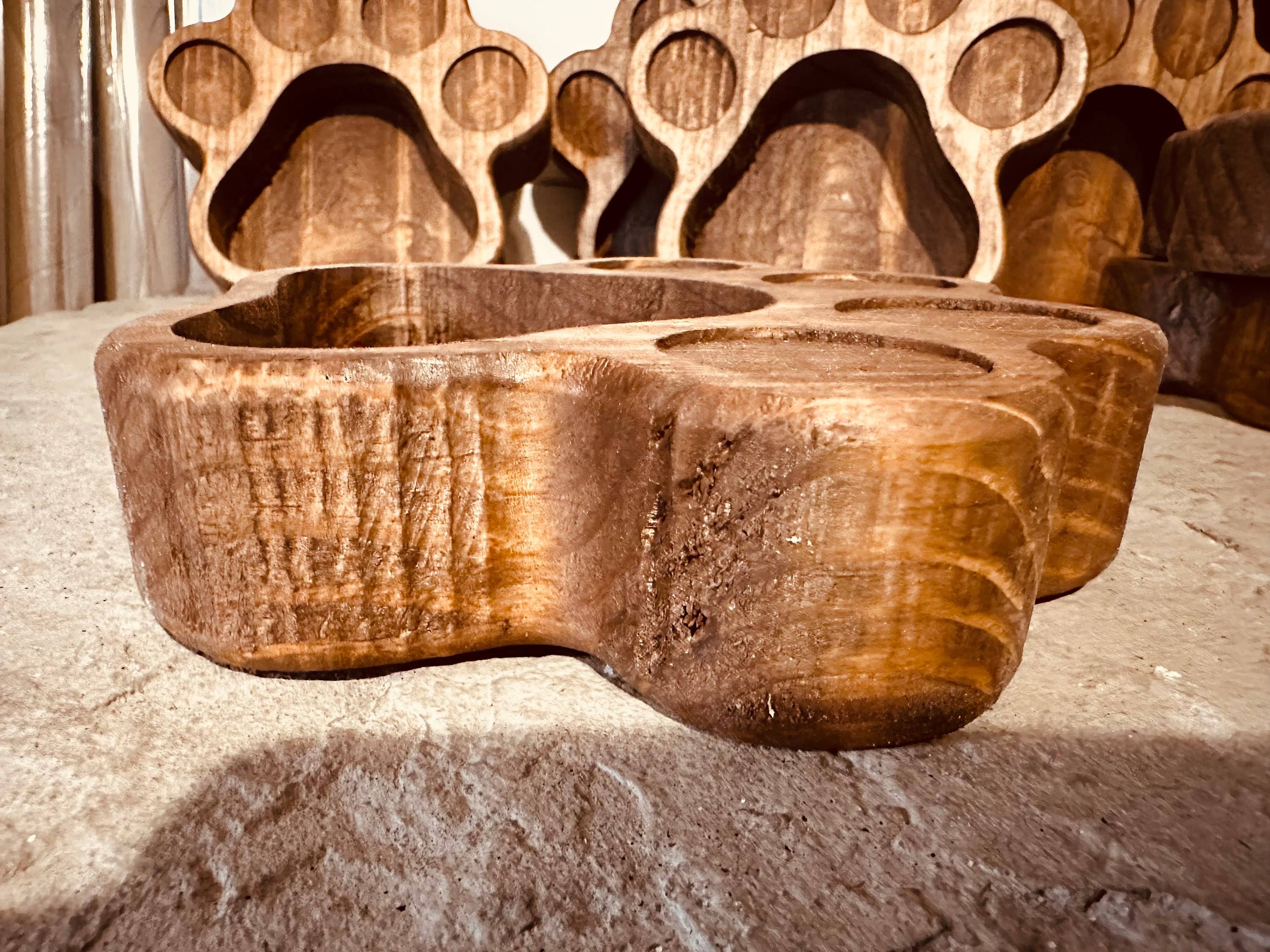 McCain's Furniture Co - Wholesale Candle Holder - Mini Paw Print Bowls - Wholesale Bundle of 10 - Candle Ready6