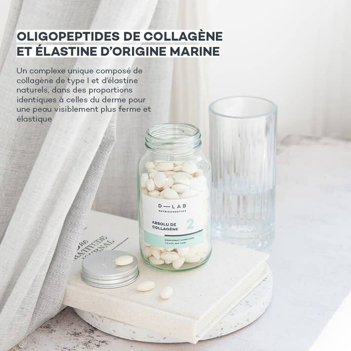 D-LAB NUTRICOSMETICS - Vendita all'ingrosso Vitamine/integratori orali - COLLAGEN ABSOLUTE - Rughe e rassodamento2
