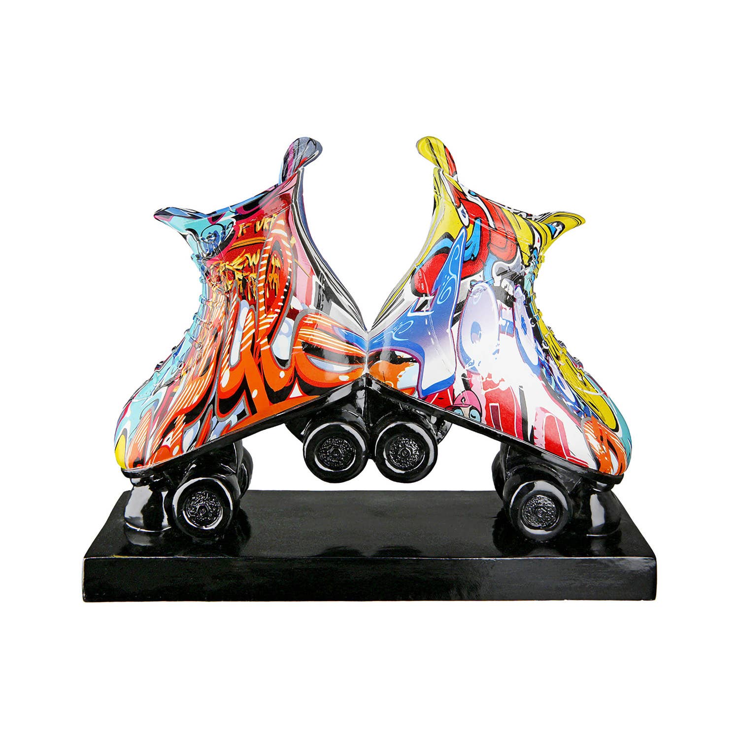 Gilde Handwerk Macrander GmbH & Co. KG - Wholesale Sculpture - Street Art Roller Skate Sculpture H.21 cm