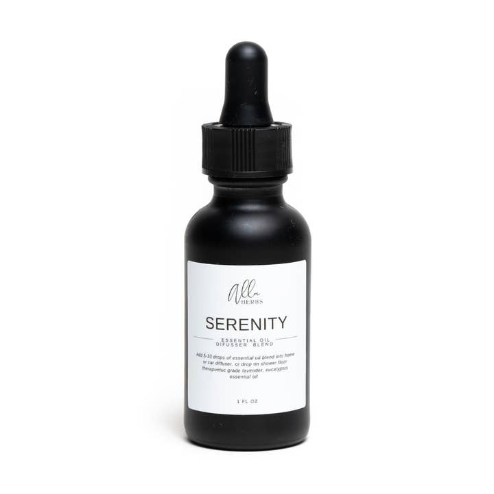 Serenity Essential Oil Diffuser Blend for wholesale by Alla Herbs