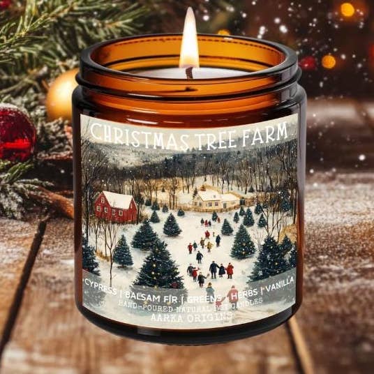 Juletræsgård Sojalys, Vintage Jul, Hemmelig Julemand Gaver, Bondehusindretning, Højtidsduft, Strømpefyld, Nostalgi, Balsam for engroshandel hos AARKA ORIGINS