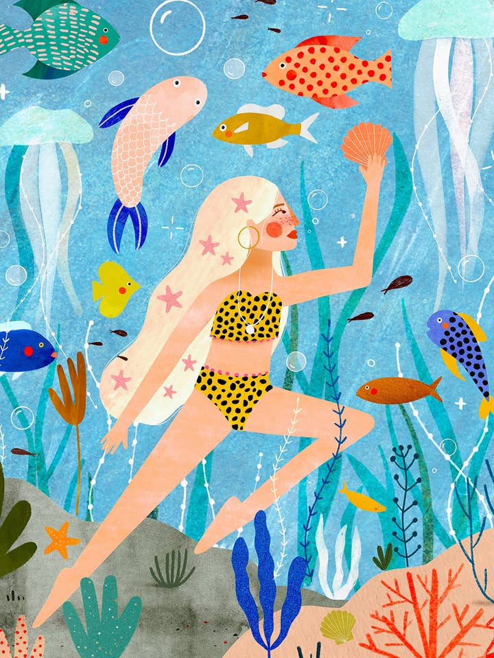 Fish Poster for wholesale by MAISON PATATE