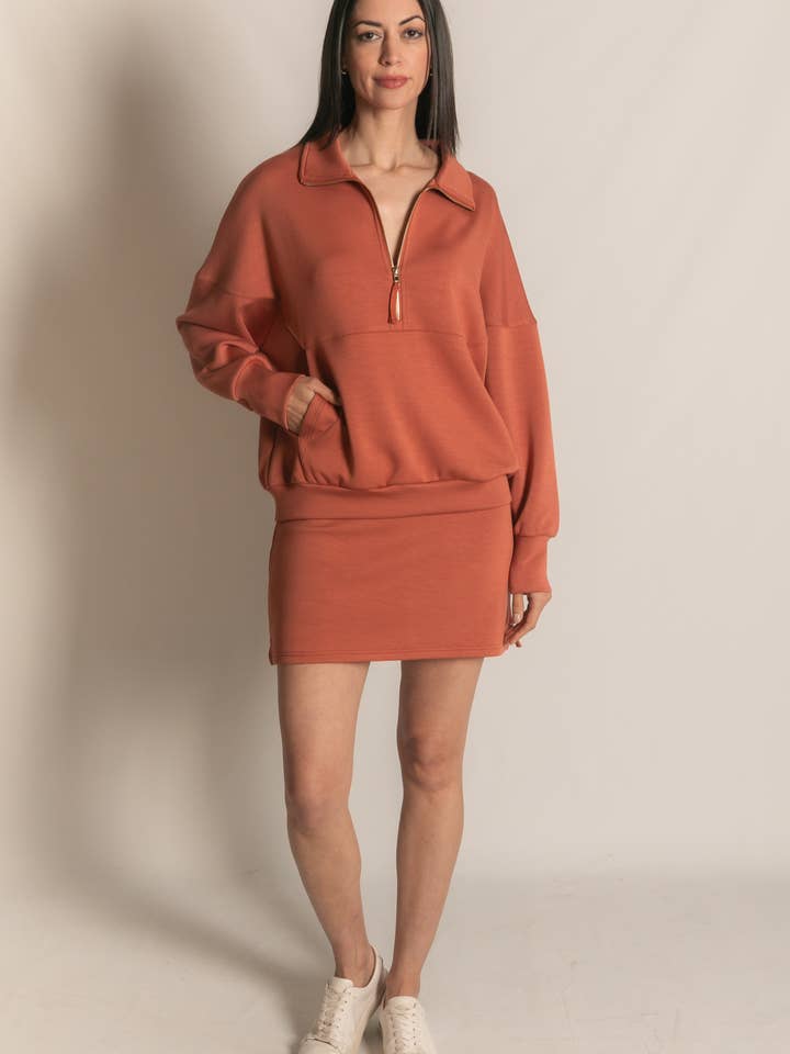 P. CILL – wholesale Sweatshirt - Dam – P. CILL Butter Modal tröja med dragkedja47