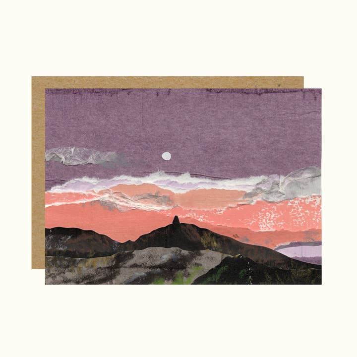 Solhverv Solnedgang Hilsenkort for engroshandel hos Victoria Mandale