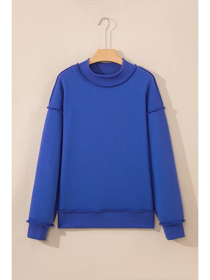 LA Society - Wholesale Sweatshirt - Women's - LAS Oversize Drop Shoulder Reversible Sweatshirt (S-XL)11