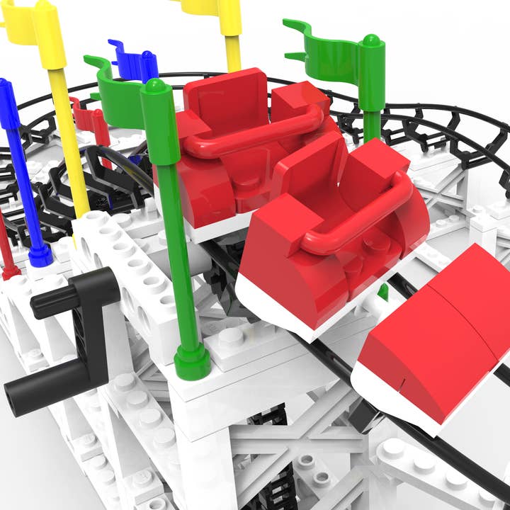 Coaster Dynamix - Wholesale Building Set - Kids - CDX Blocks Little Dipper Roller Coaster