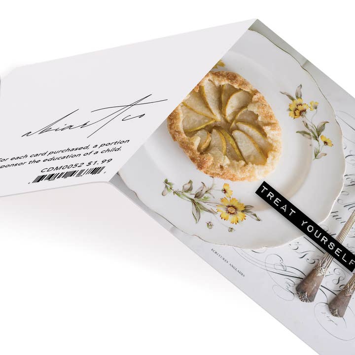 P. Graham Dunn - Wholesale Encouragement Card - Treat Yourself Mini Cutesy Card2