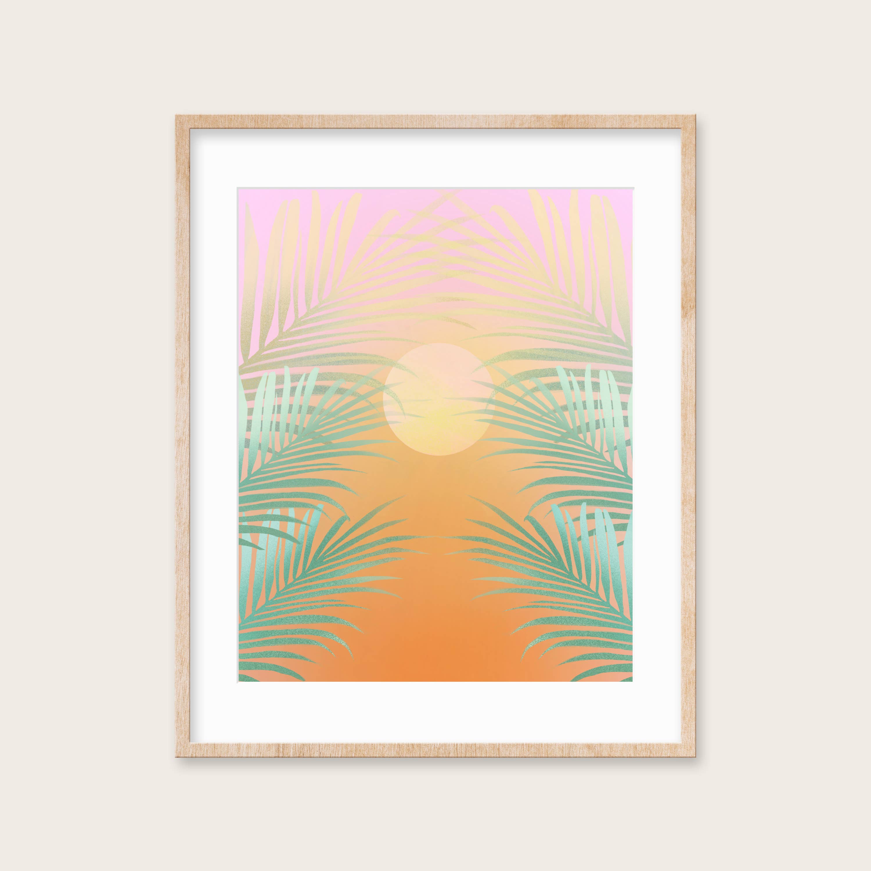 Kat Kerth Studio - Vendita all'ingrosso Stampa artistica - Tramonto estivo Ombré