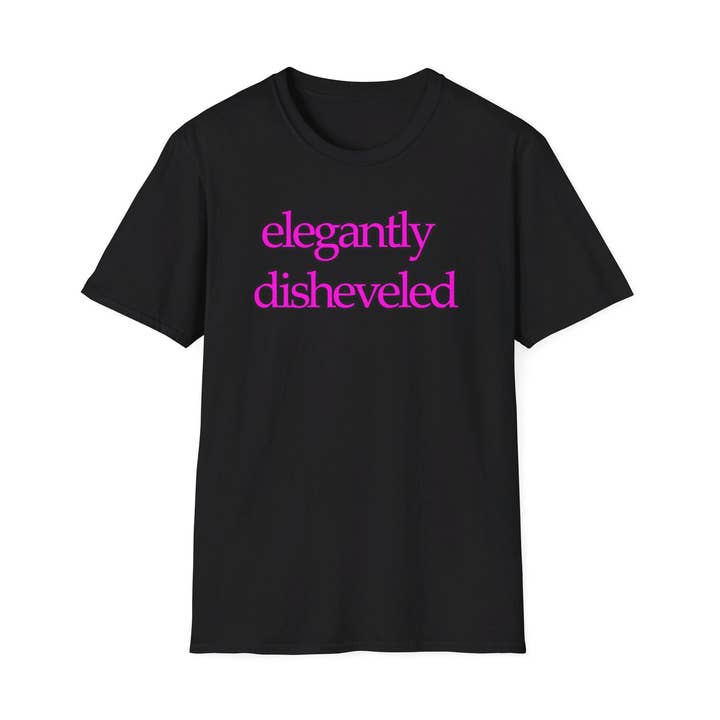 Elegant zerzaustes Grafik-T-Shirt Unisex Freizeitkleidung für den Großhandel von Quixotic Caverns Trading Company