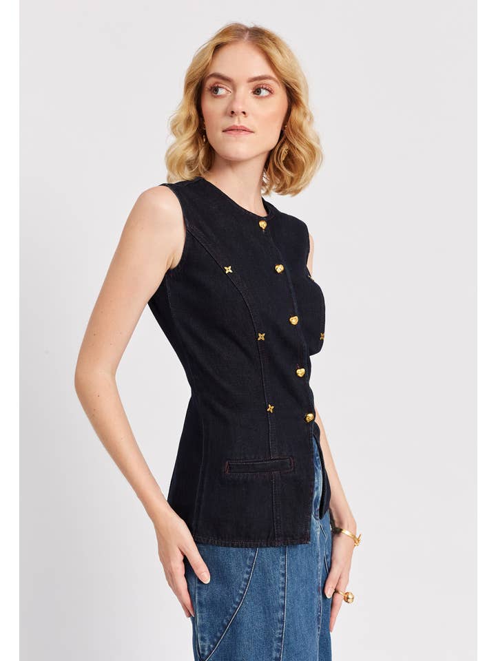 Be Sunset - Wholesale Outerwear Vest - Women's - Vasca Vest4