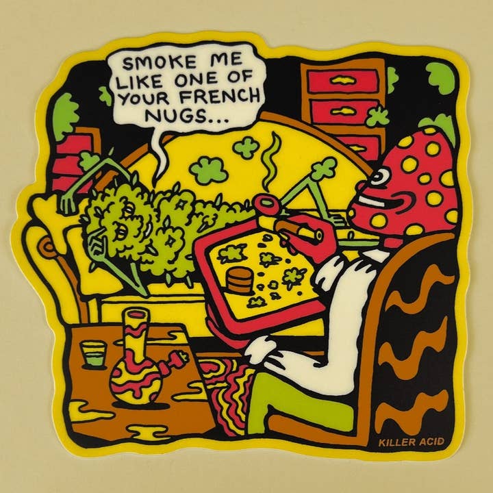 Hightanic Sticker for wholesale by Killer Acid