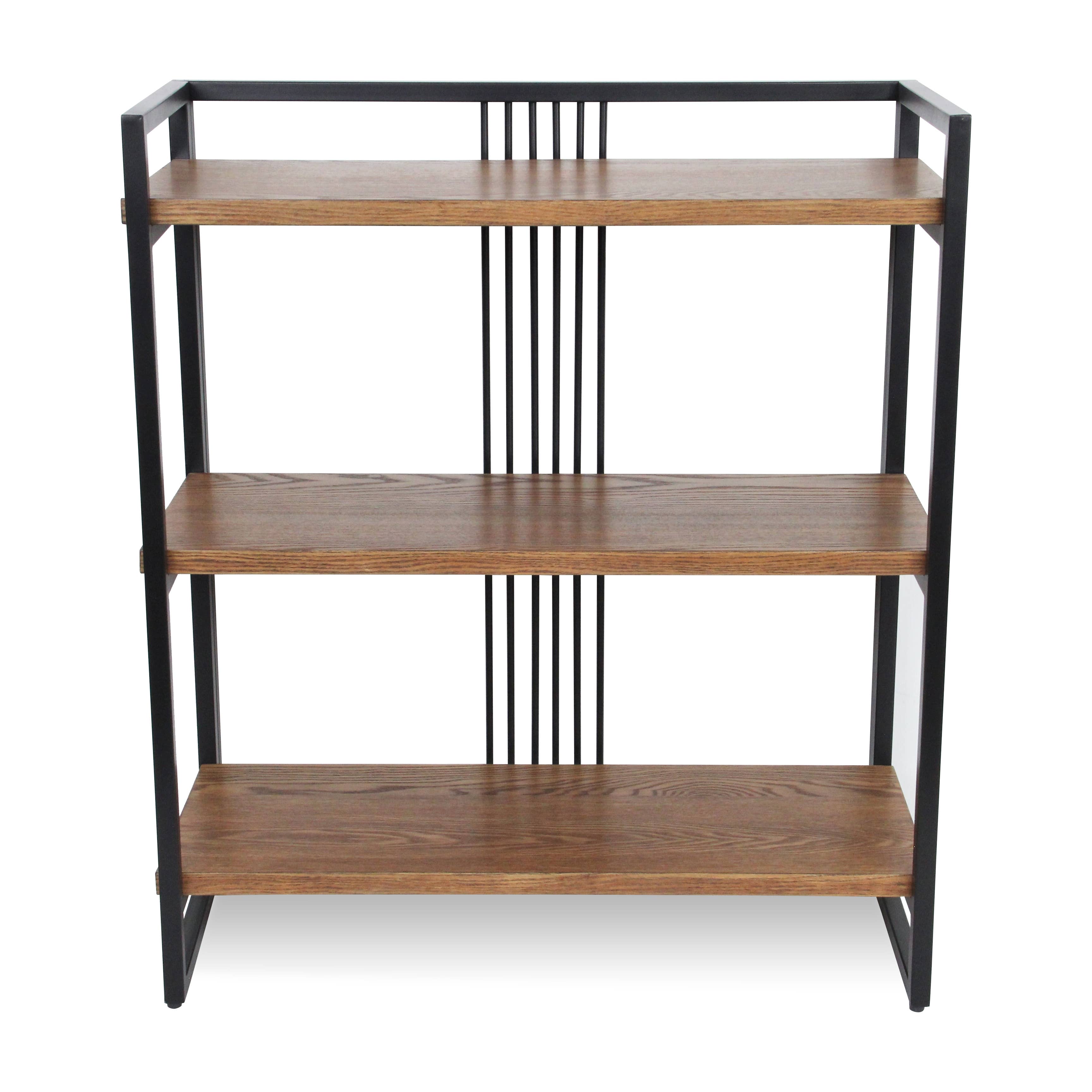 Cheungs Home Decor - Wholesale Free Standing Shelf - Lauxel Metal Framed Wood Shelf14