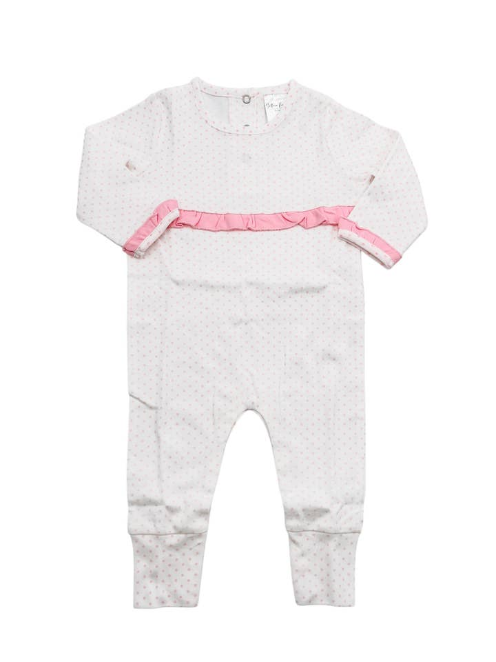 Southern Proper Blanks - Wholesale Jumpsuit - Baby - Romper - Bitty Dot LS