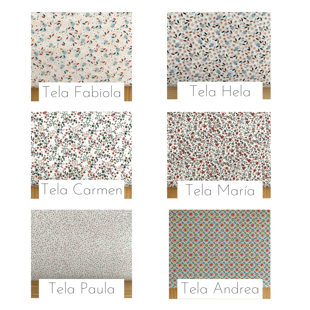 Nalí Kids - Wholesale Bunting/Garland - Name garland (Various fabrics) Price per letter16