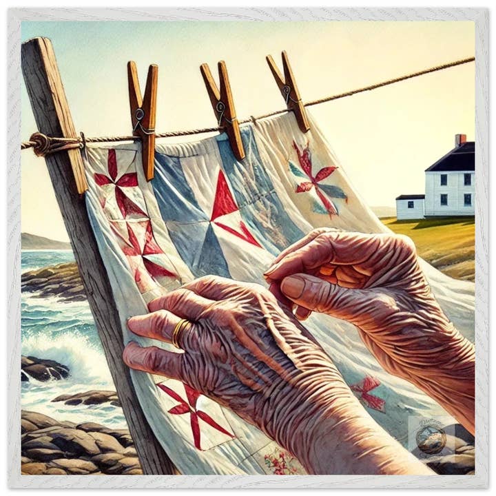 Lapptäcksberättelser: Kviltarens händer för wholesale av Driftwood Creations