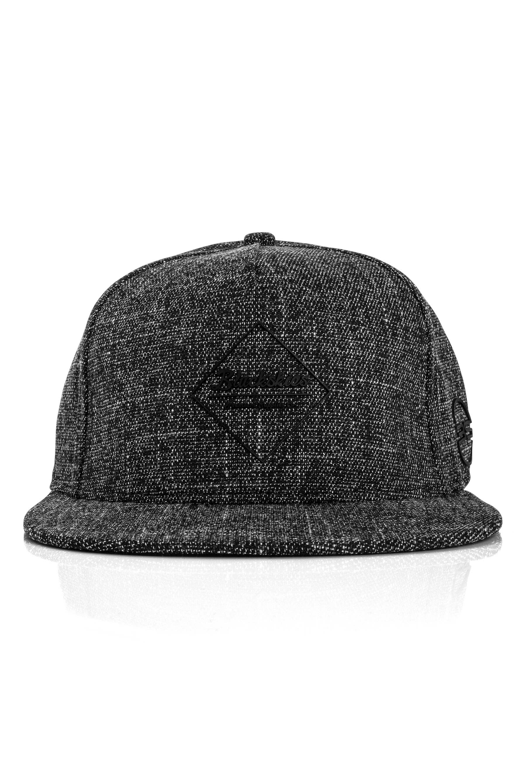 Blackskies - Wholesale Flat Brim Cap - Men's - Ancient Gods Snapback Cap Apollon - Black Gum Spot1