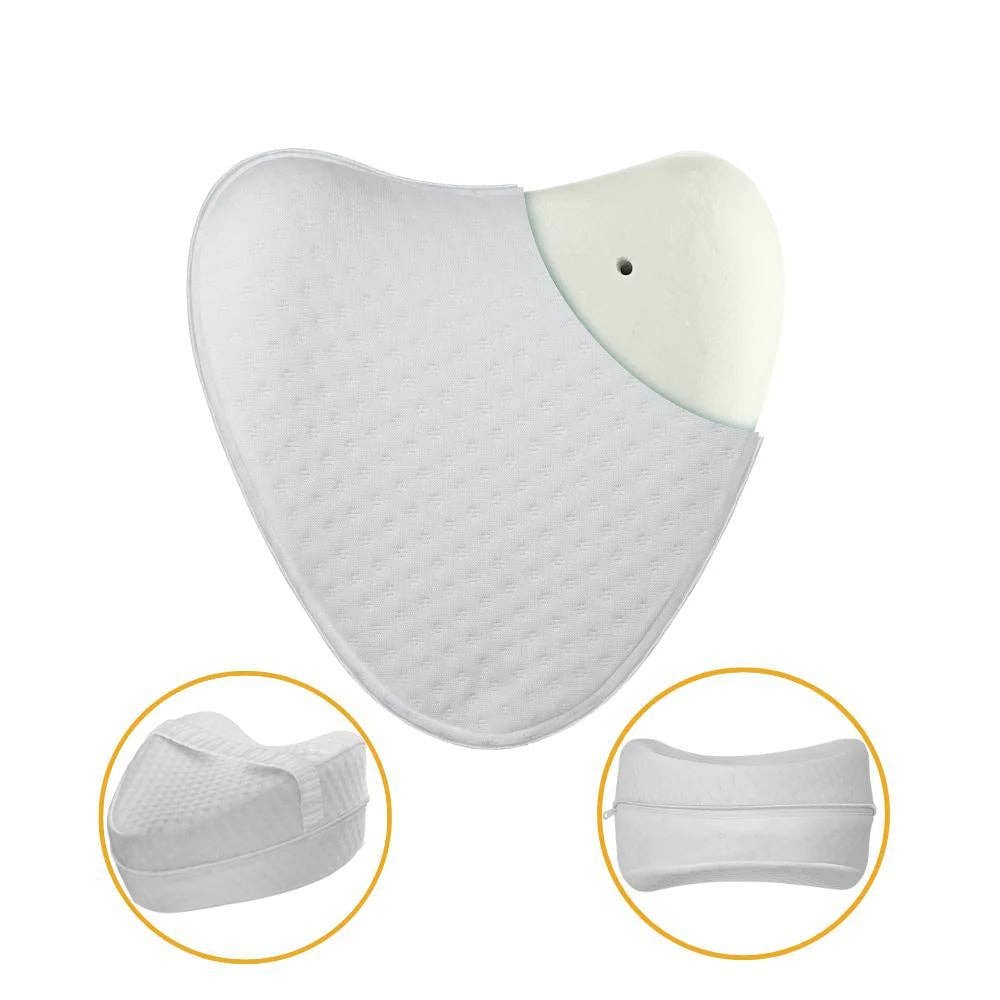 Inphysio - Wholesale Chair Cushion - Housse pour Coussin en forme de cœur   | BLANC3