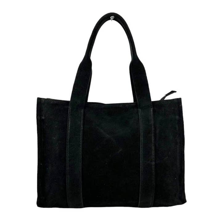 Chenson & Gorett - Vendita all'ingrosso Borsa tote - Donna - Borsa shopper da donna in pelle scamosciata. Promo moda B2B