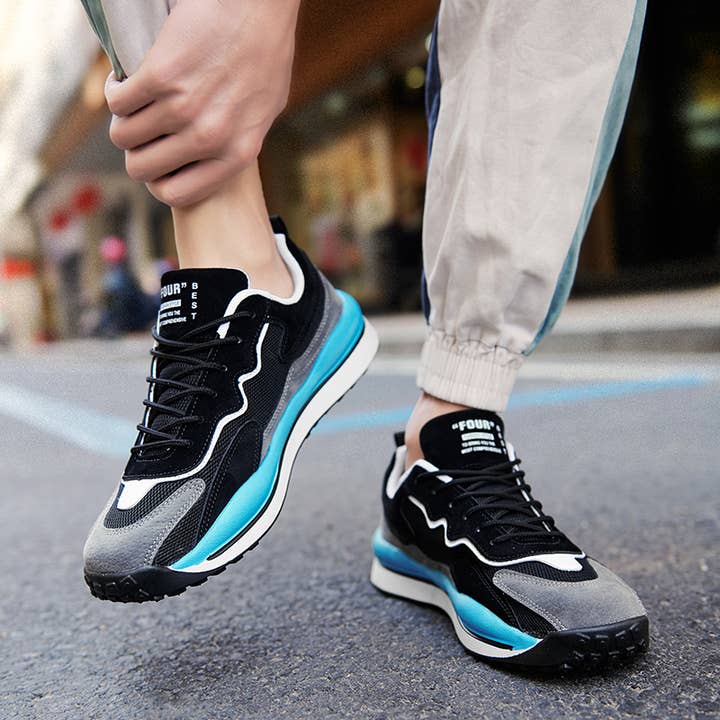 Calseosvic - Wholesale Lifestyle Sneakers - Men's - Men's daytime p shoes with pointed toe and thick sole4