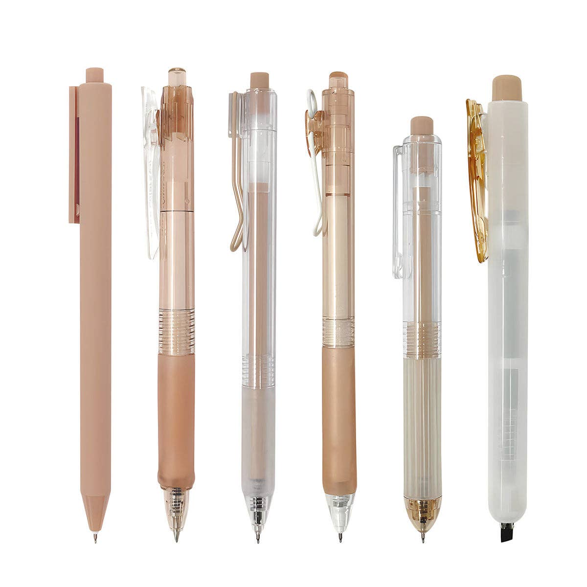 Wrapables.com - Wholesale Pen - Wrapables Retractable Rollerball Pens and Highlighter Set 628