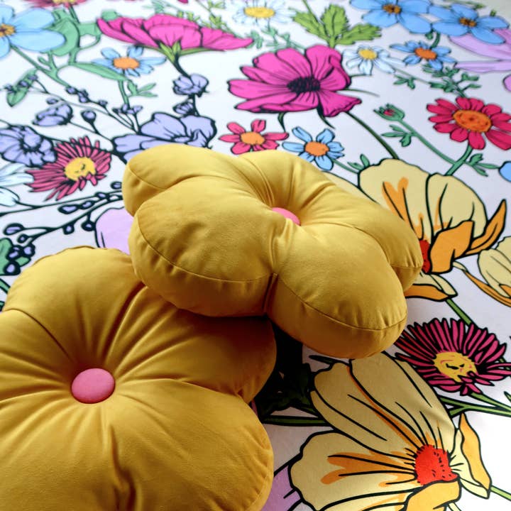 Oh So Daisy - Wholesale Throw blanket - SHE'S A WILDFLOWER FLEECE BLANKET6