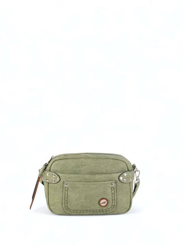 VB26039_48 - URBAN UMAY BANDOLERA PU LÄDER GRÖNT ÄPPLE för wholesale av Kbas