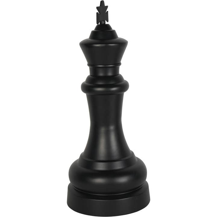 Decorative King in Black Finish for wholesale by The Libra Company