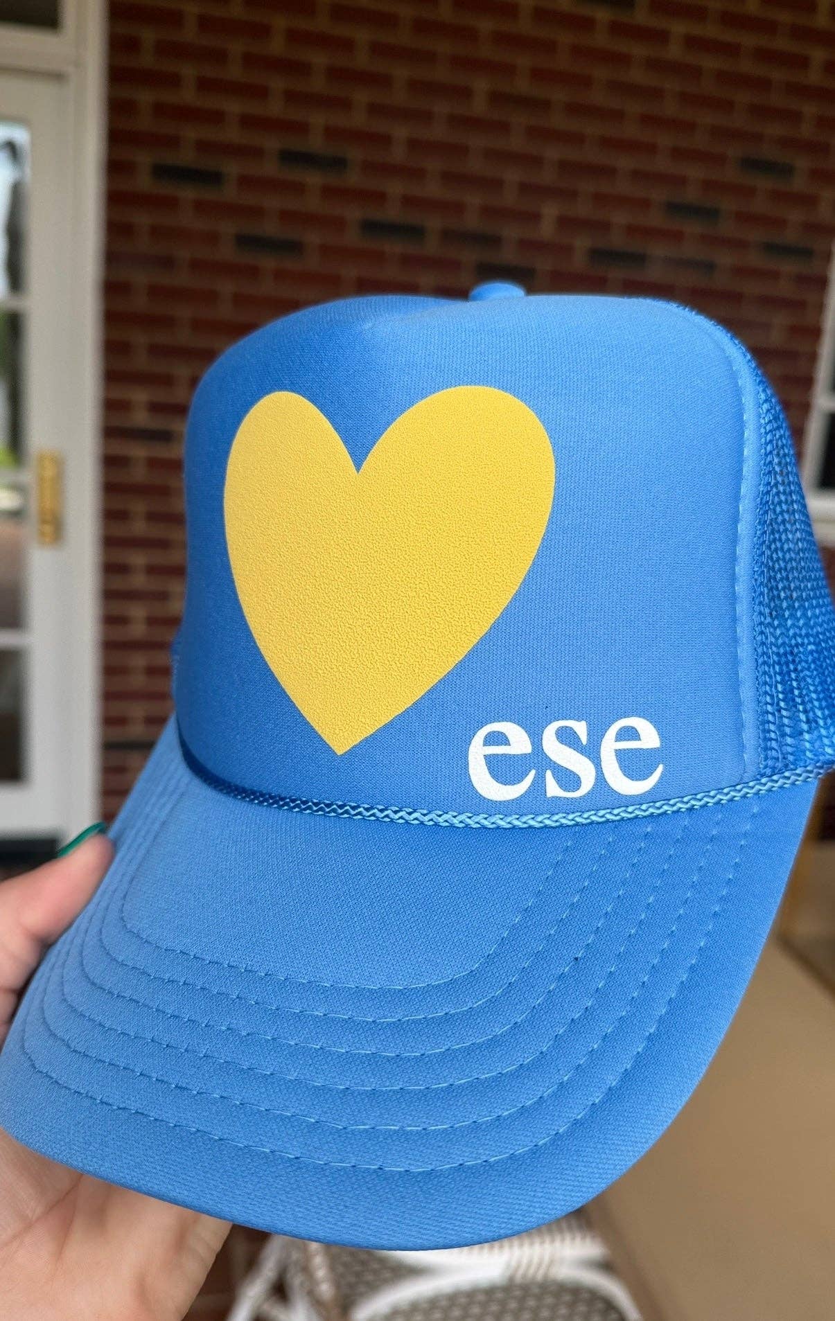 La Fête Goods - Wholesale Trucker Hat - Women's - Happy Heart Trucker Hat10