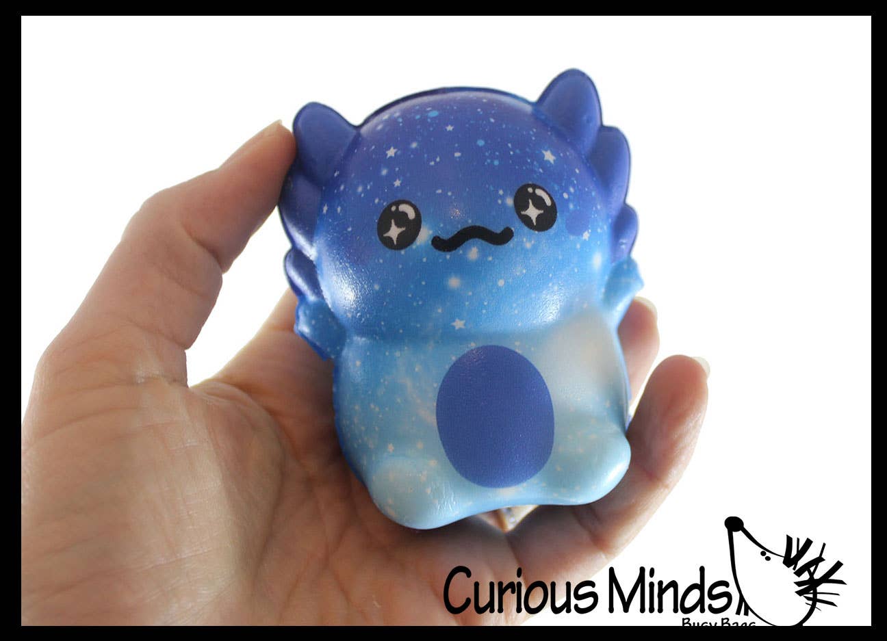 Curious Minds Toys – wholesale Squishy toy – Kids & Baby – 1 Small 3.25" Axolotl Slow Rise Squishy Toys - Memory Foam8