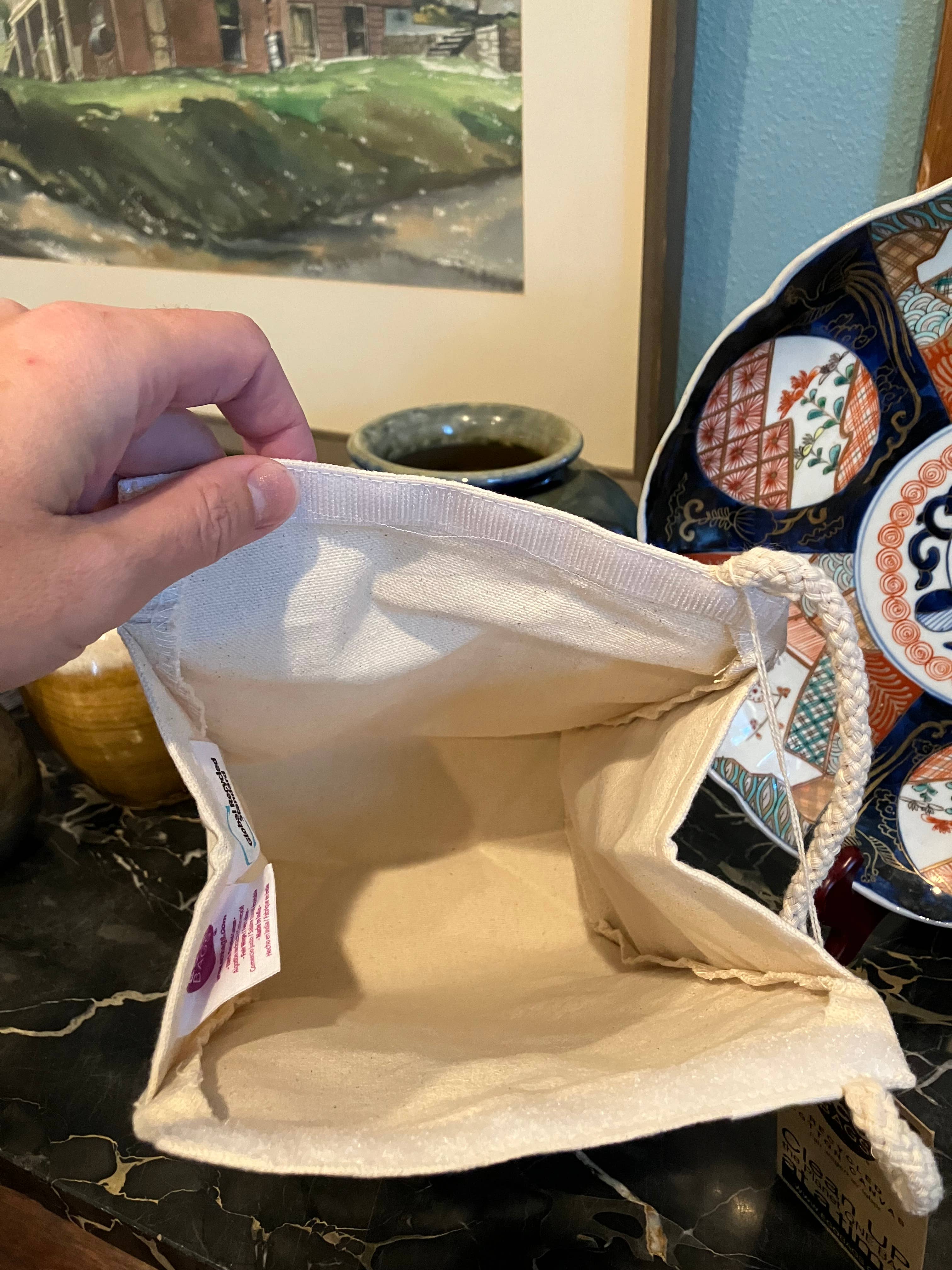 Colleen Harrington Studio - Wholesale Tote Bag - Unisex - Recycled Canvas Lunch Bag - I Send No Compliments 9