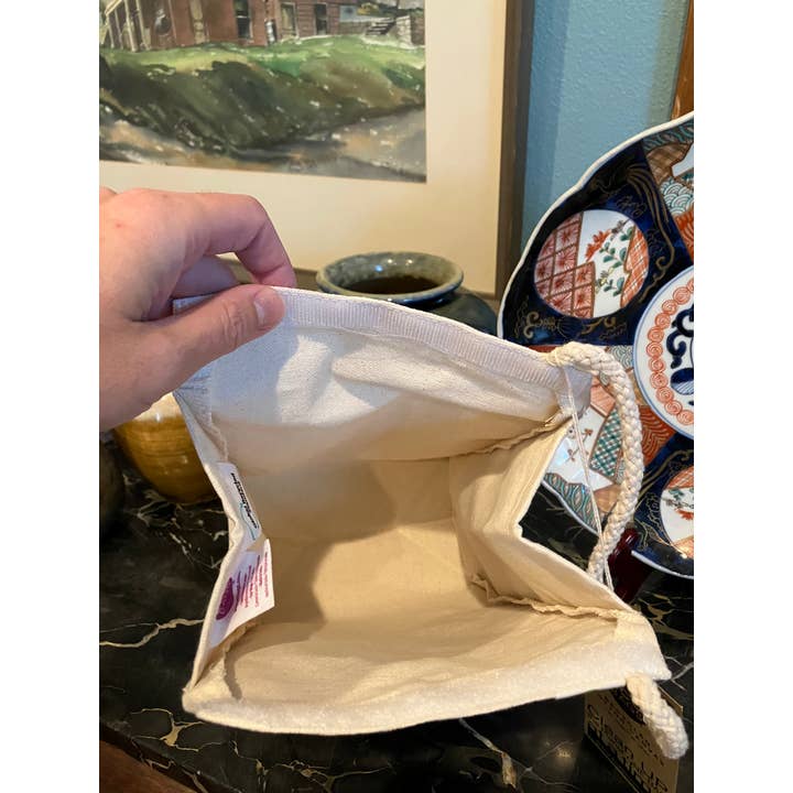 Colleen Harrington Studio - Wholesale Tote Bag - Unisex - Recycled Canvas Lunch Bag - I Send No Compliments 9